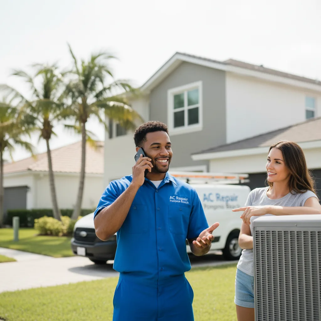 AC Repair Pompano Beach customer support in Roach